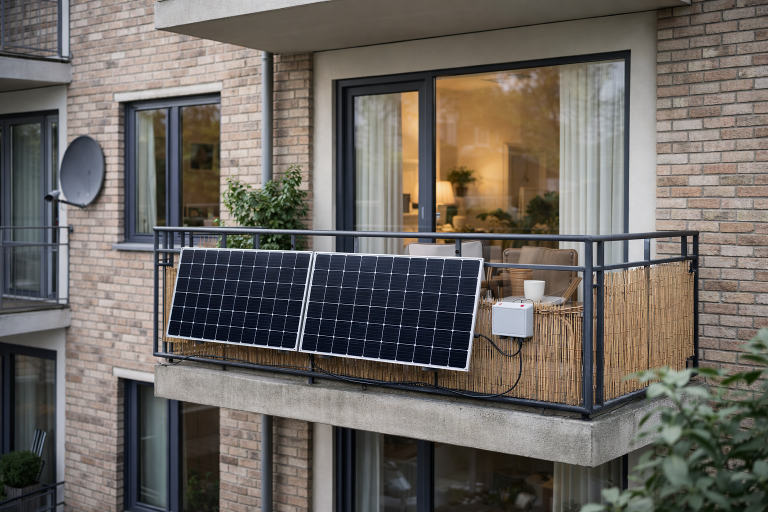 Balkonkraftwerk Projekt in Kronshagen